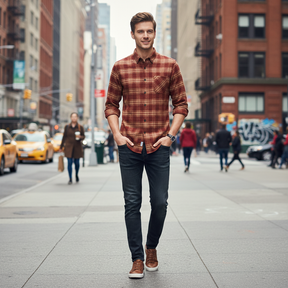 Pague 1 Leve 2 | Camisa Xadrez Las Vegas