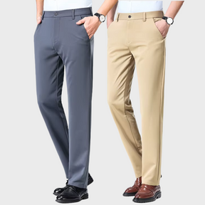 Compre 1 Leve 2 | Calça Social Clássica Alfaiataria + Cinto Social Couro