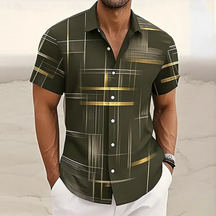 Camisa Masculina Bravik – Estilo Casual e Moderno