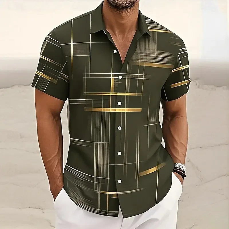 Camisa Masculina Bravik – Estilo Casual e Moderno