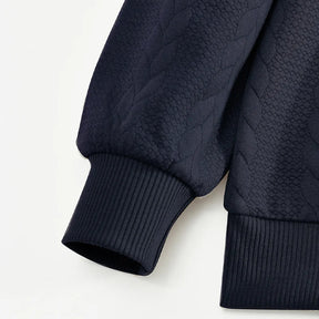 Pulôver Gola Alta com Ziper Texas