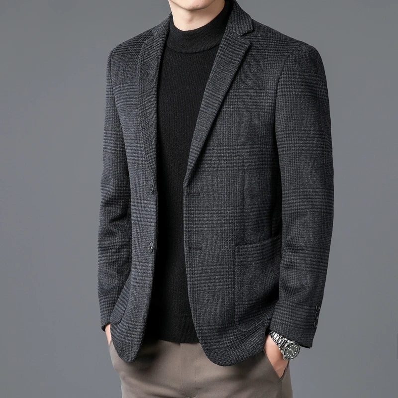 Blazer Em Alfaiataria Oxford Classic