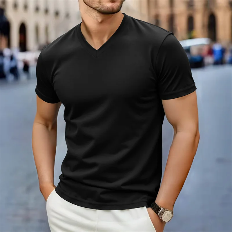 Camiseta Masculina Basica – Ruvek 2025