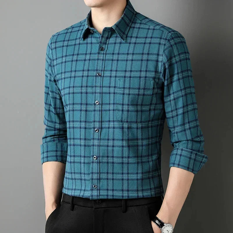 Camisa Social Xadrez Texas