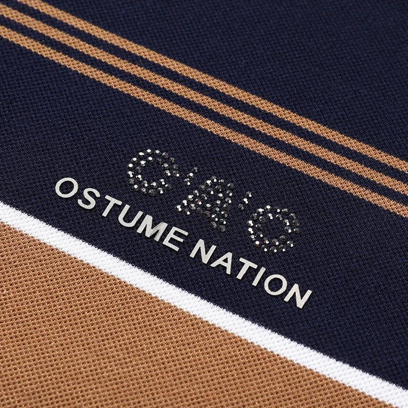 Camisa Polo Nation Manga Longa