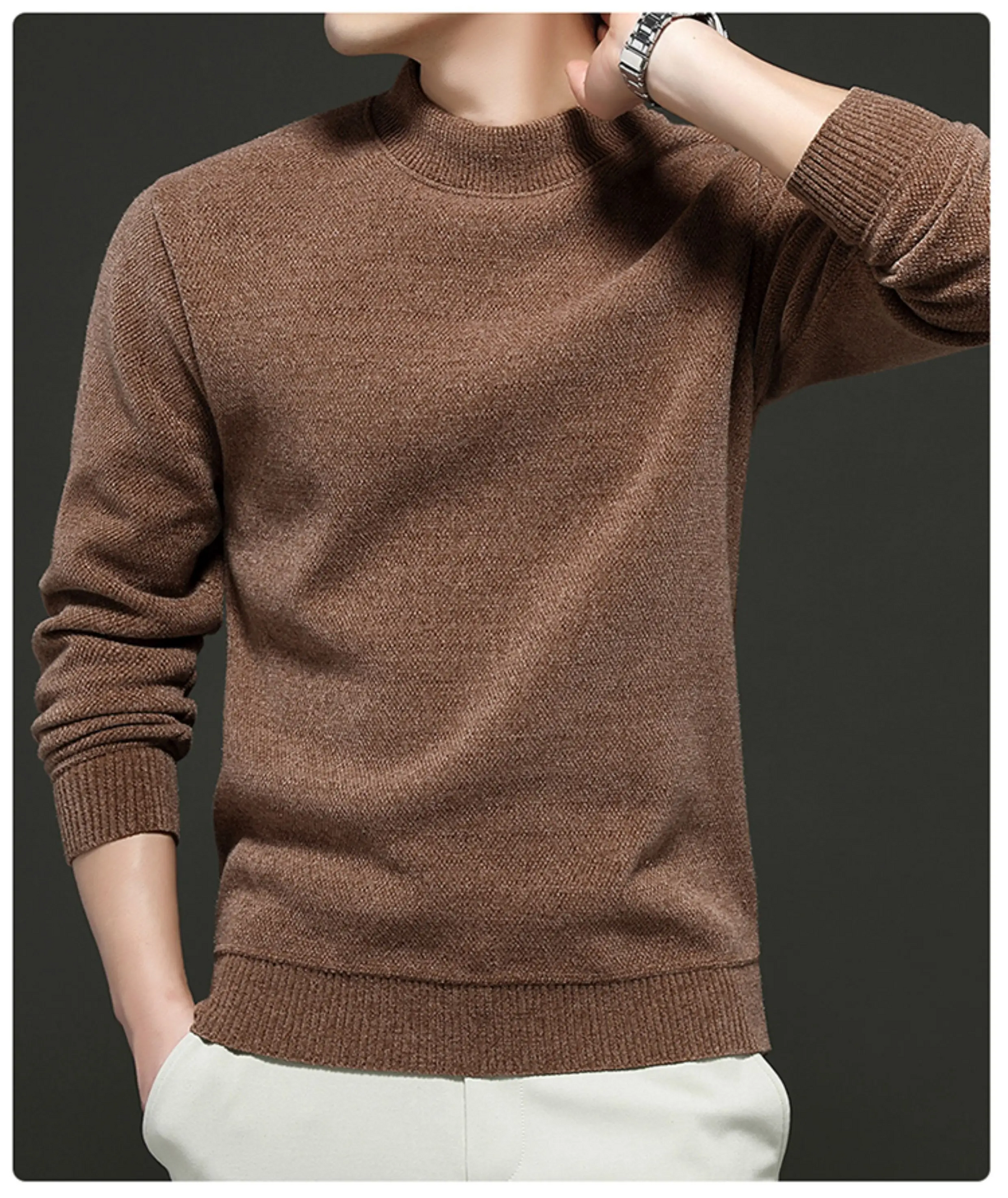 Suéter Masculino Cenvor – Estilo e Conforto no Inverno