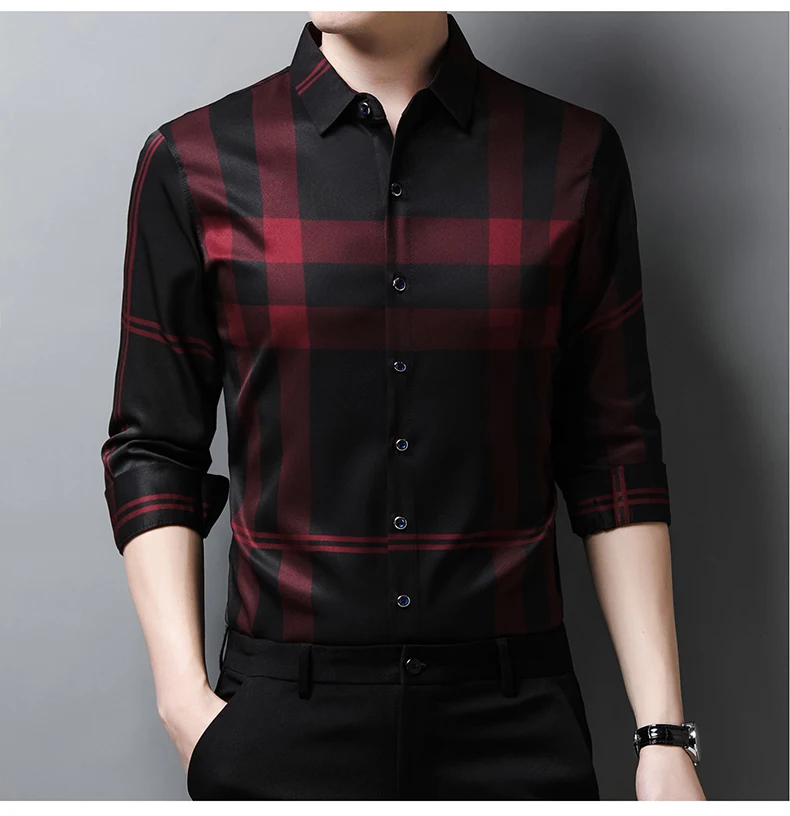 Camisa Masculina Xadrez – Maple
