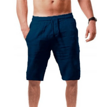 Bermudas Masculinas de Linho – Verão & Fitness