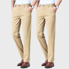 Compre 1 Leve 2 | Calça Social Clássica Alfaiataria + Cinto Social Couro