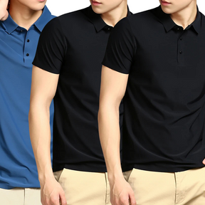 Pague 1 Leve 3  | Camisa Polo Tech - Tecido anti odor + Relogio de Brinde