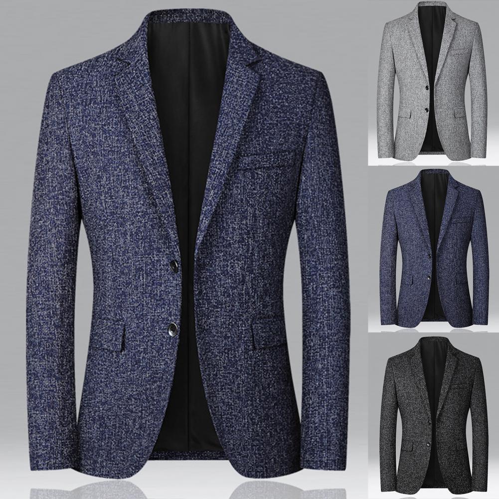 Blazer de Lã Masculino - Thomas Shaner™