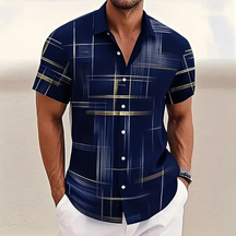 Camisa Masculina Bravik – Estilo Casual e Moderno