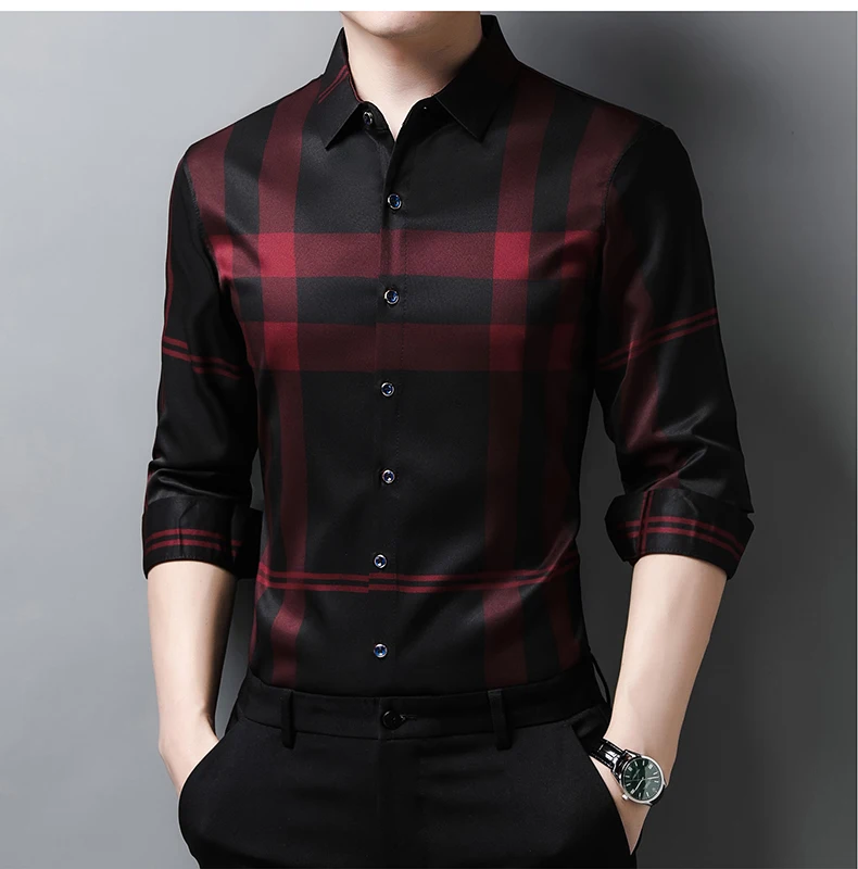 Camisa Masculina Xadrez – Maple