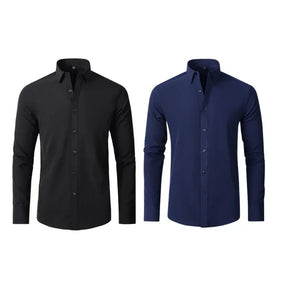 COMPRE 1 LEVE 2 | Camisa Social Ultra Elastech Anti amassados