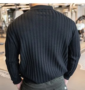 Camisa Polo Infinity Zip – Elegância e Conforto no Outono/Inverno