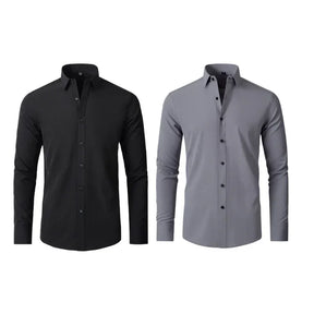 COMPRE 1 LEVE 2 | Camisa Social Ultra Elastech Anti amassados