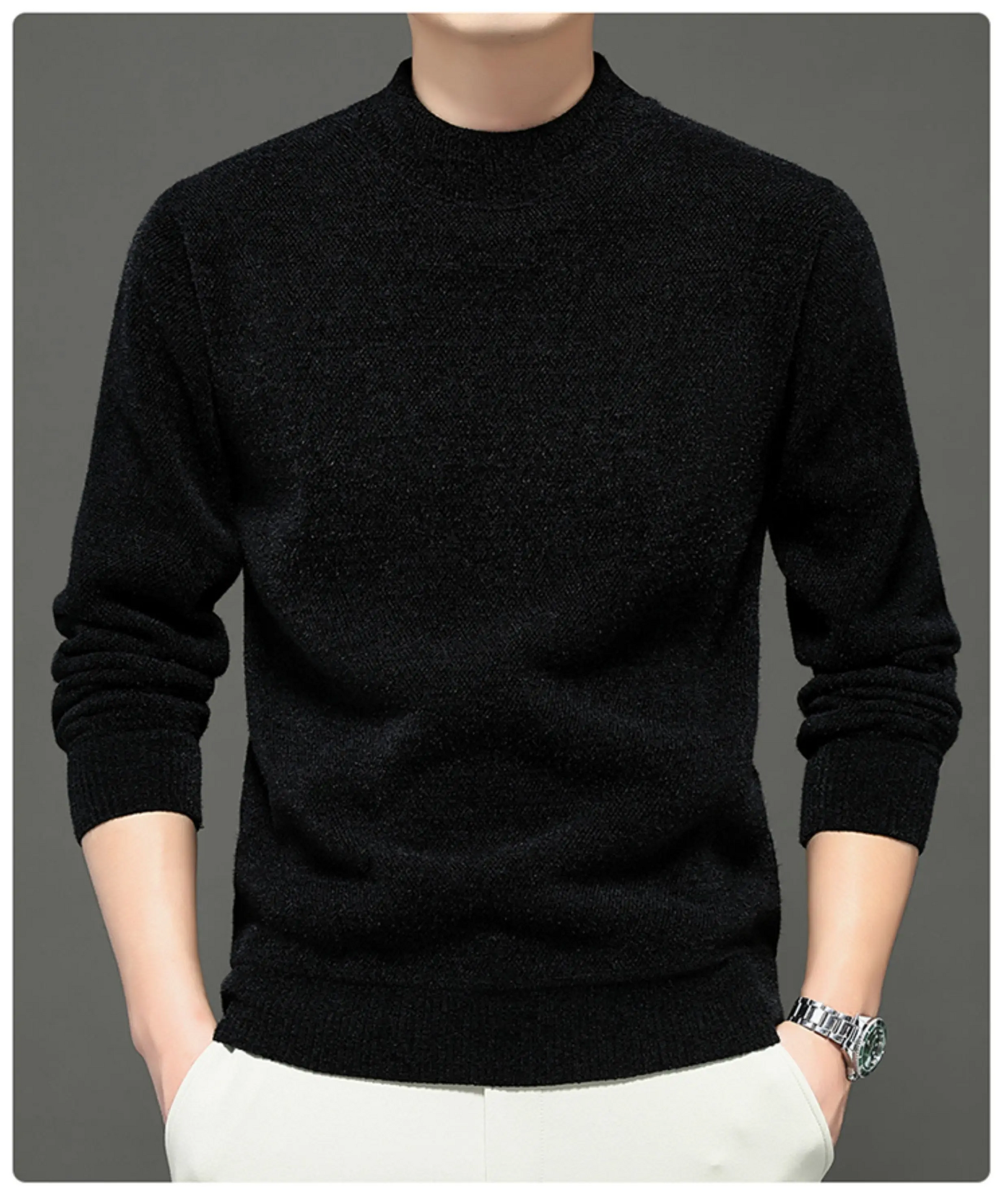 Suéter Masculino Cenvor – Estilo e Conforto no Inverno