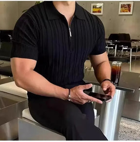 Pague 1 Leve 4 - Camisa Polo com Ziper Old Money