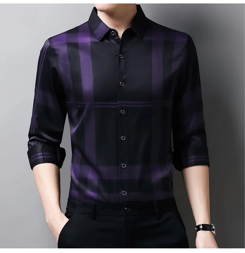 Camisa Masculina Xadrez – Maple
