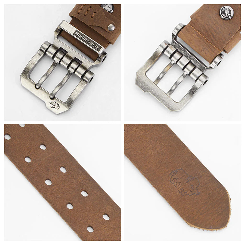 Cinto Fivela Masculino de Couro-Modelo Magnet - Loja Arantes