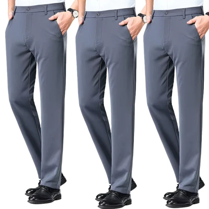 COMPRE 2  LEVE 3 |  Calça Social Clássica Alfaiataria + Cinto de Brinde