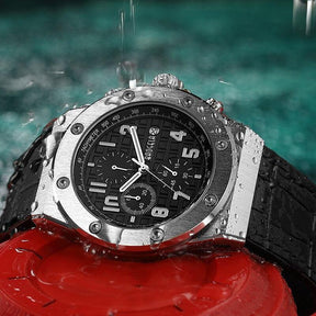 Relógio Masculino de Couro Nexus - Loja Arantes