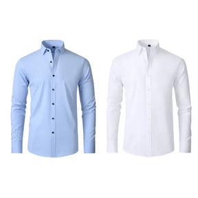 COMPRE 1 LEVE 2 | Camisa Social Ultra Elastech Anti amassados