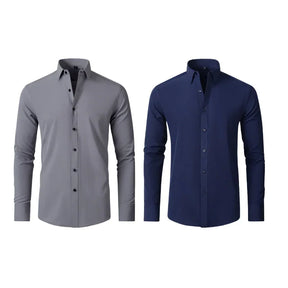 COMPRE 1 LEVE 2 | Camisa Social Ultra Elastech Anti amassados