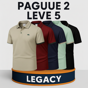 Pague 2 LEVE 5 | Camisas Polo Lacoste casual