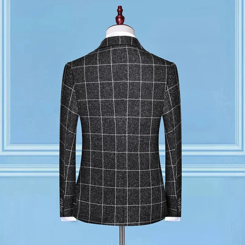 Cosume Kingsman - Blazer Colete e Calça Social