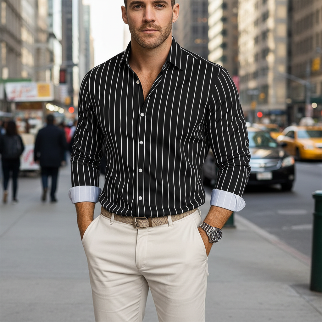 Camisa Masculina de Linho – Solara