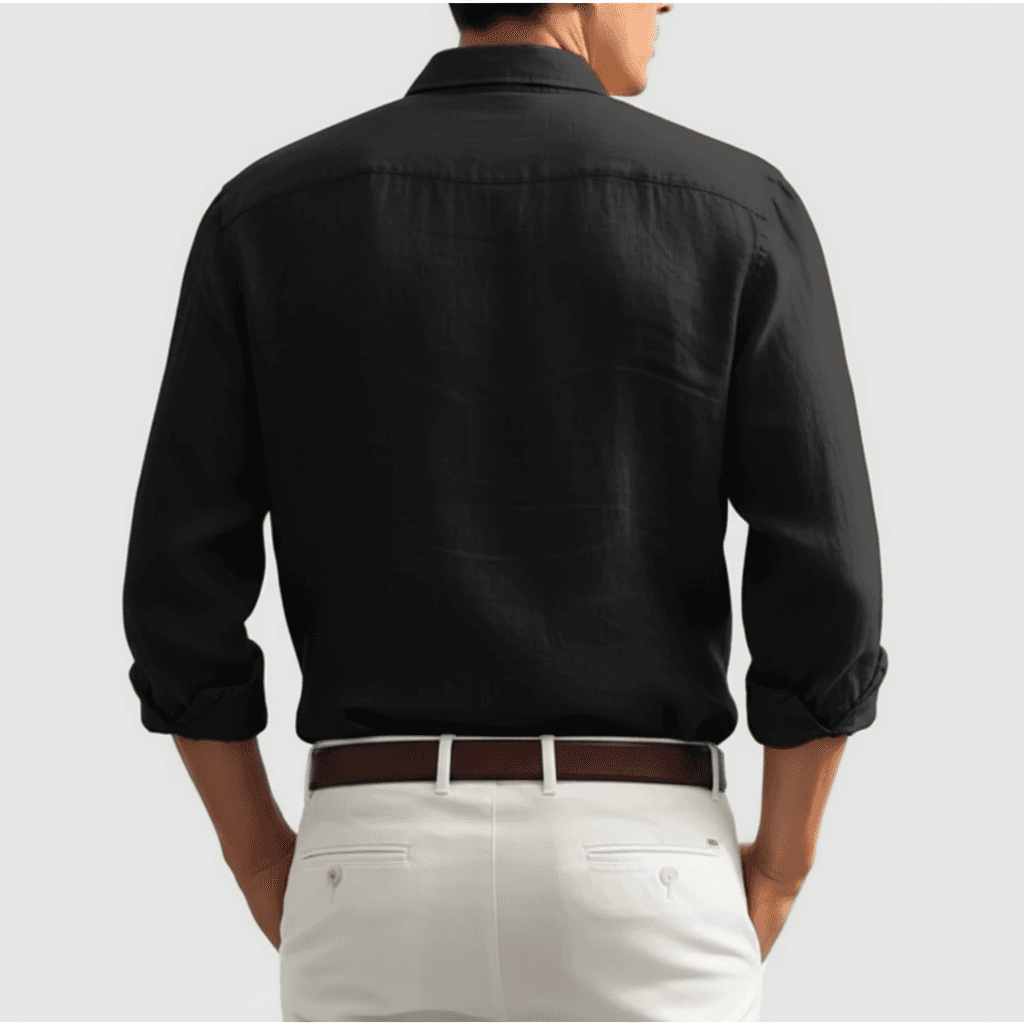 Camisa Masculina de Linho – Lume