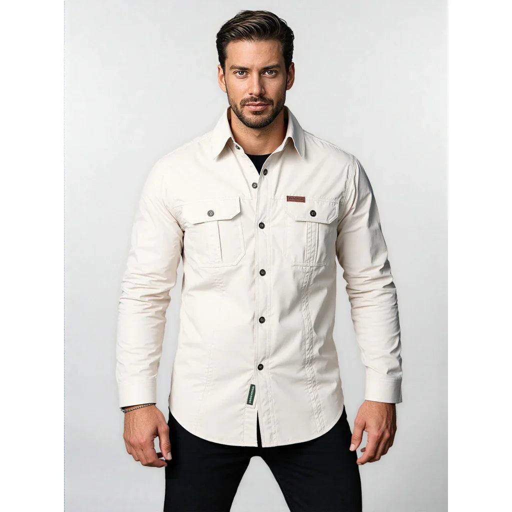 Camisa Cargo Manga Longa Elite