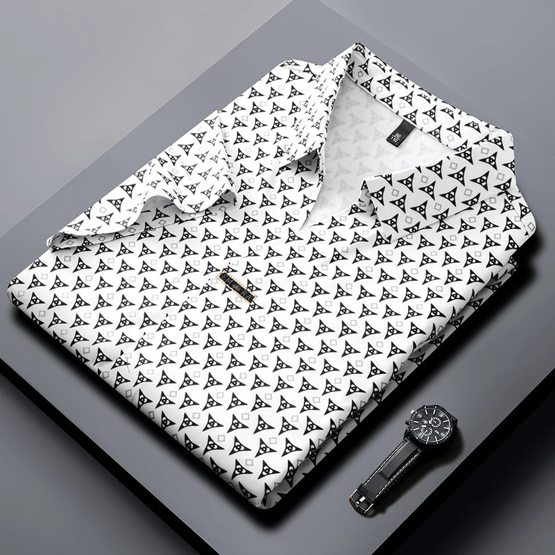 Camisa Alfa Elegance + Relogio de Brinde