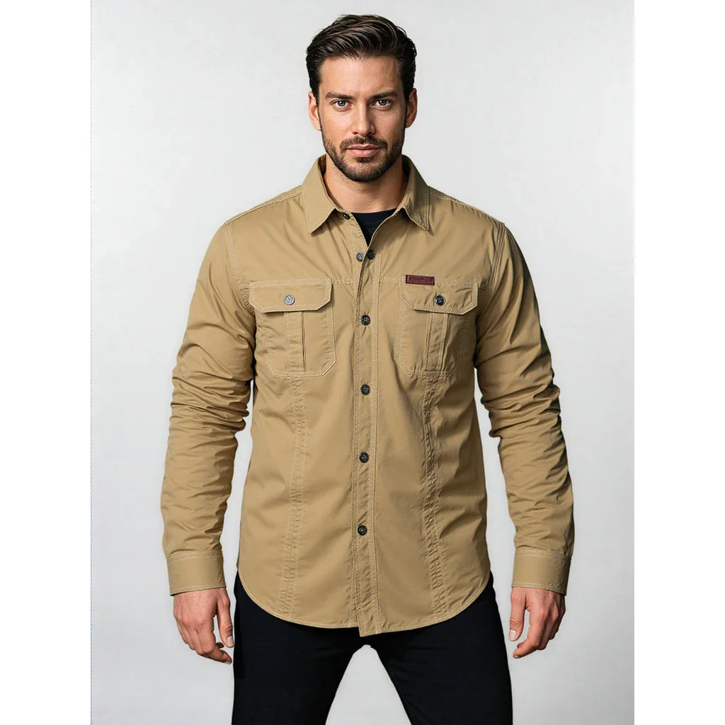 Camisa Cargo Manga Longa Elite