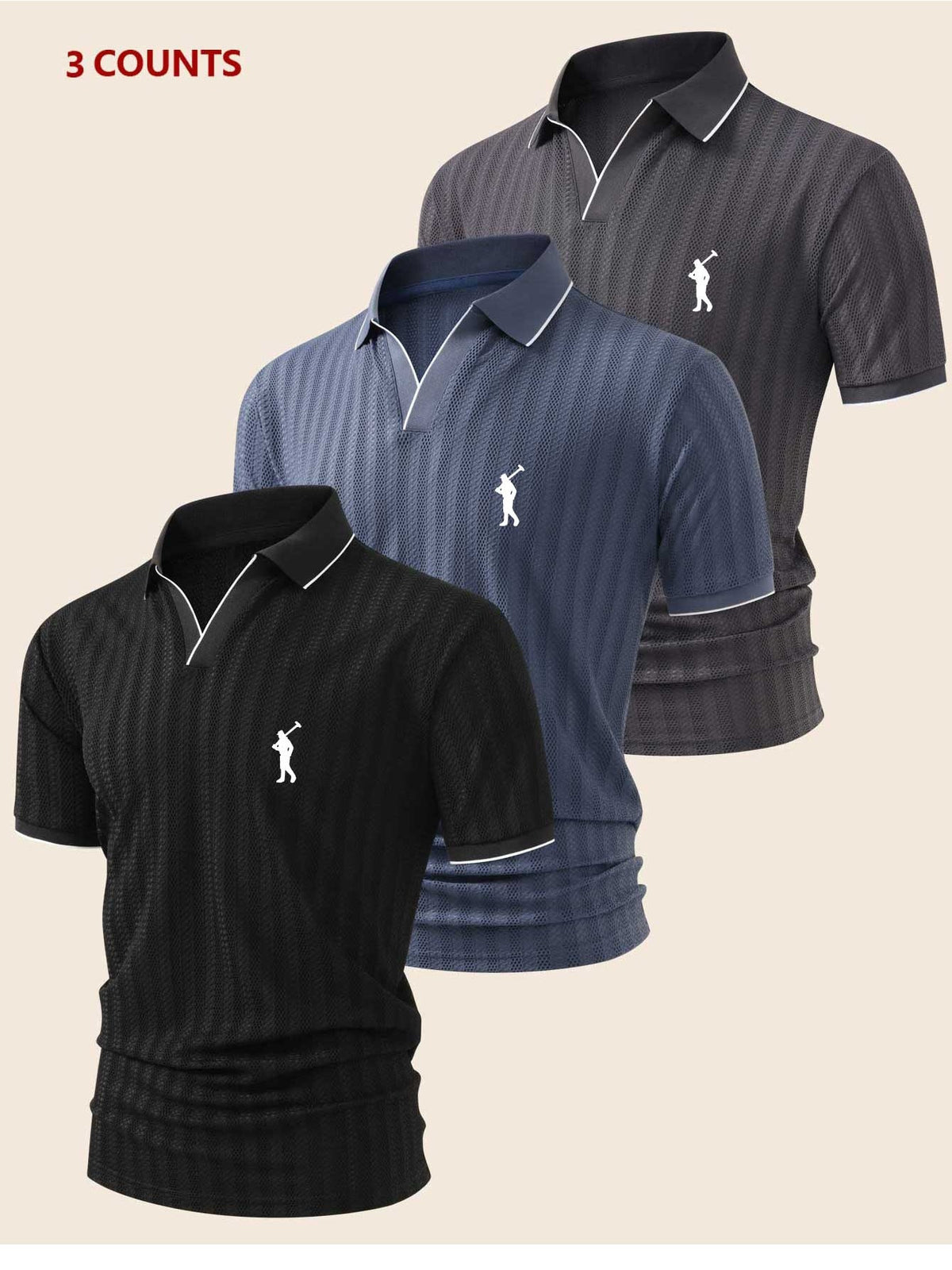 Pague 1 Leve 3 - Camisa Polo Belford