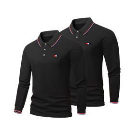 Pague 1 Leve 2 - Camisa Polo Manga Longa Detroit