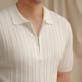 Pague 1 Leve 4 - Camisa Polo com Ziper Old Money