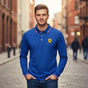Pague 1 Leve 2 - Camisa Polo Manga Longa Ferrari