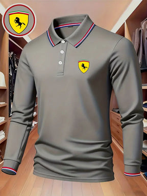 Pague 1 Leve 2 - Camisa Polo Manga Longa Ferrari