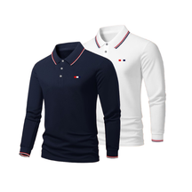 Pague 1 Leve 2 - Camisa Polo Manga Longa Detroit