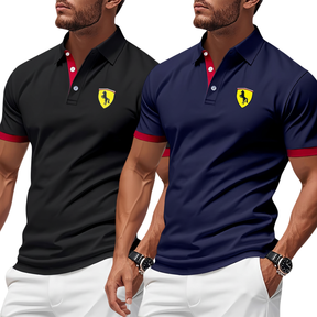 Pague 1 Leve 2 - Camisa polo Ferrari Roma