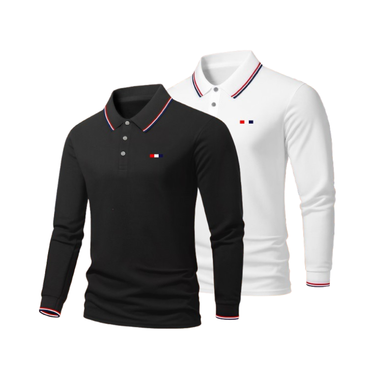 Pague 1 Leve 2 - Camisa Polo Manga Longa Detroit