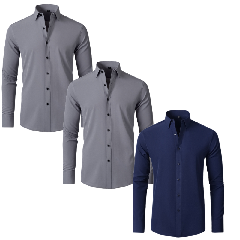 PAGUE 1 LEVE 3 | Camisa Social Ultra Elastech Anti amassados