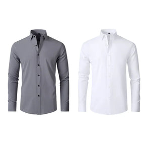 COMPRE 1 LEVE 2 | Camisa Social Ultra Elastech Anti amassados