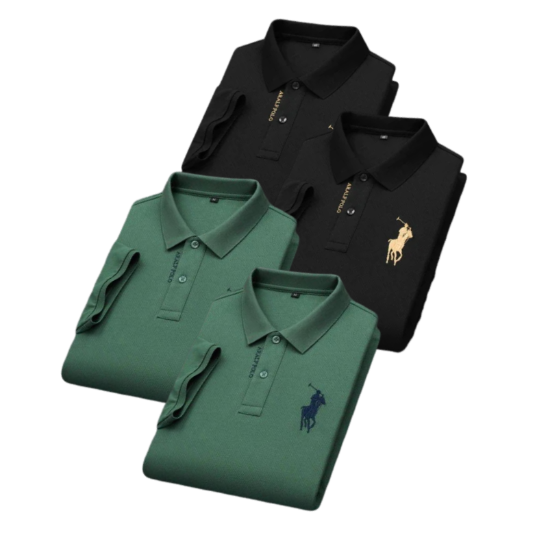 Compre 1 Leve 4 | Camisa Polo Ralph® + Relogio de Brinde