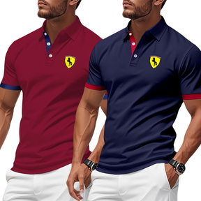Pague 1 Leve 2 - Camisa polo Ferrari Roma