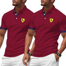 Pague 1 Leve 2 - Camisa polo Ferrari Roma