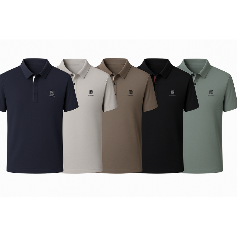 (COMPRE 3 & LEVE 5) Camisa Polo Gênova em Algodão Premium