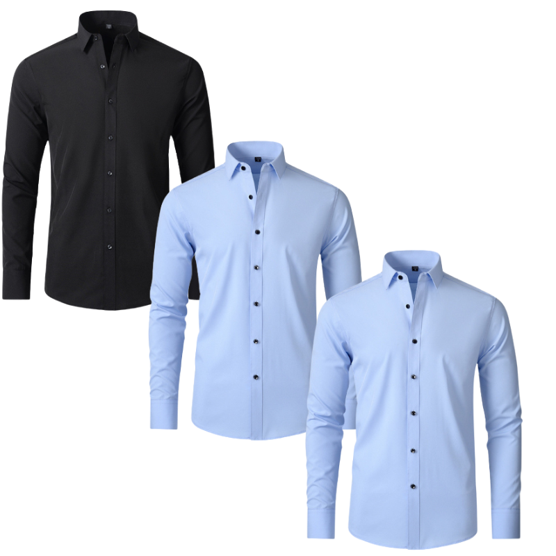 PAGUE 1 LEVE 3 | Camisa Social Ultra Elastech Anti amassados